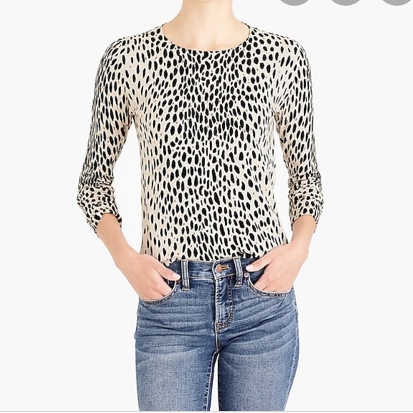 J. Crew Sweaters - JCrew Leopard Sweater